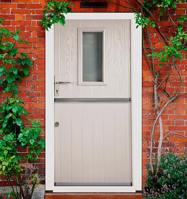 cream composite door